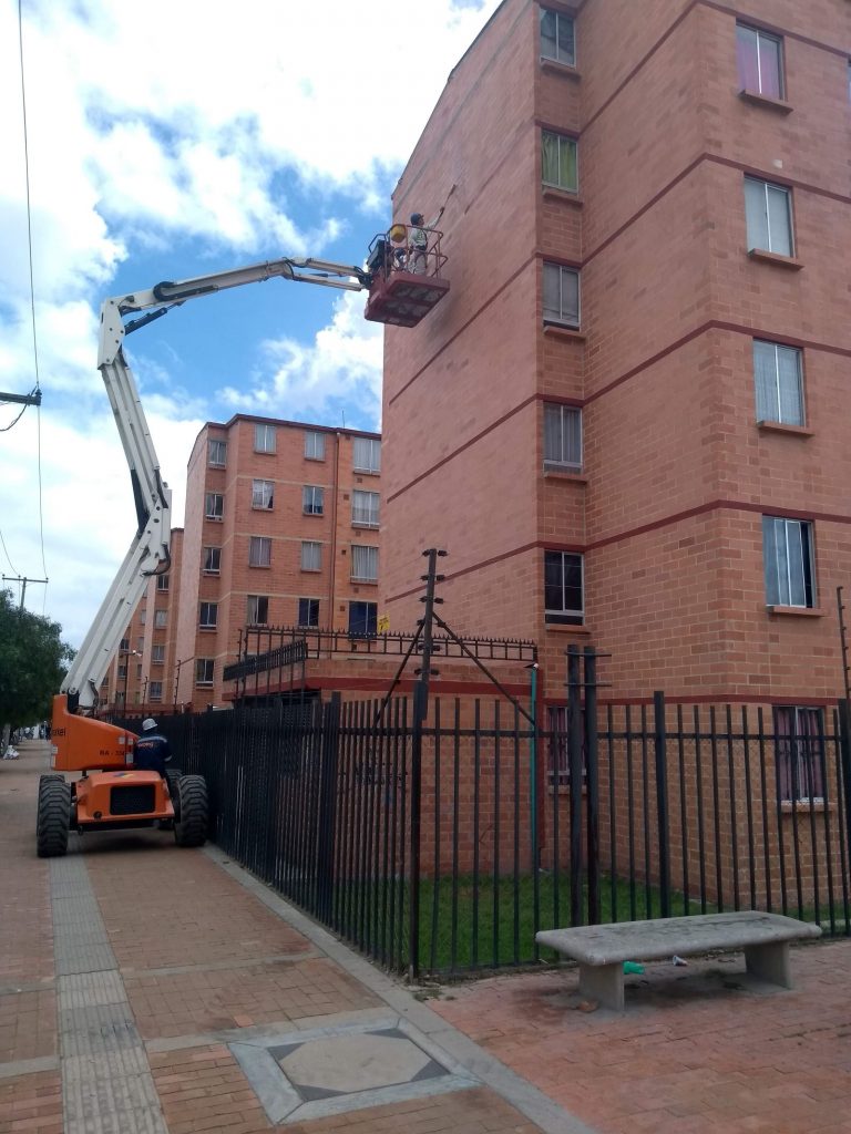 Limpieza de fachadas